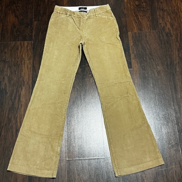 Victoria's Secret Body By Victoria The Christie Fit Tan Flare Corduroy Jeans 4 - Picture 2 of 16